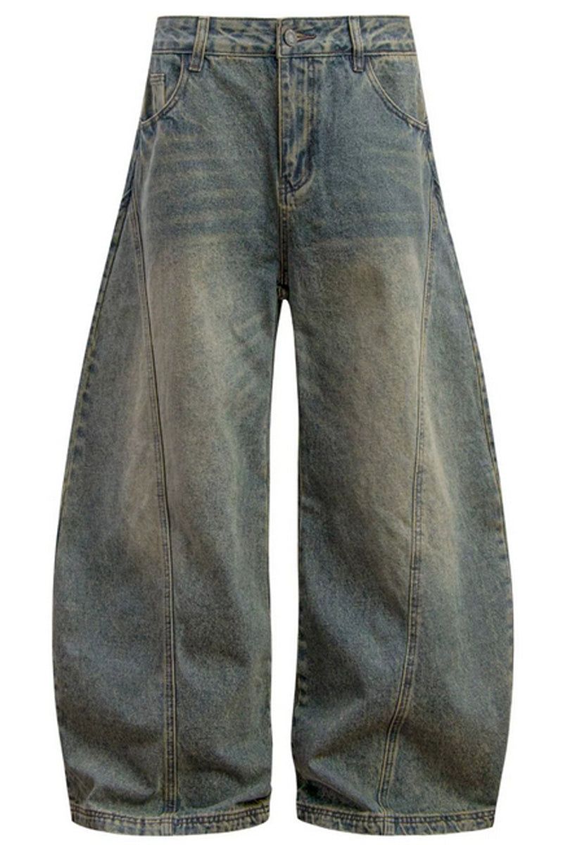 CZ Basicsの「Vintage Washed Wide-Leg Jeans（Pants）」