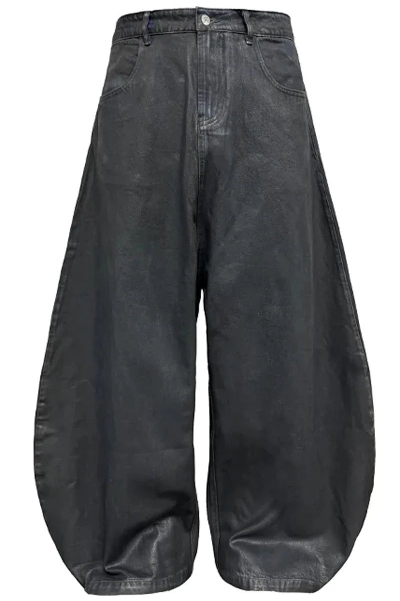 JCAESAR（ジュリウス・シーザー）の「Wax Coated Baggy Jeans（Pants）」