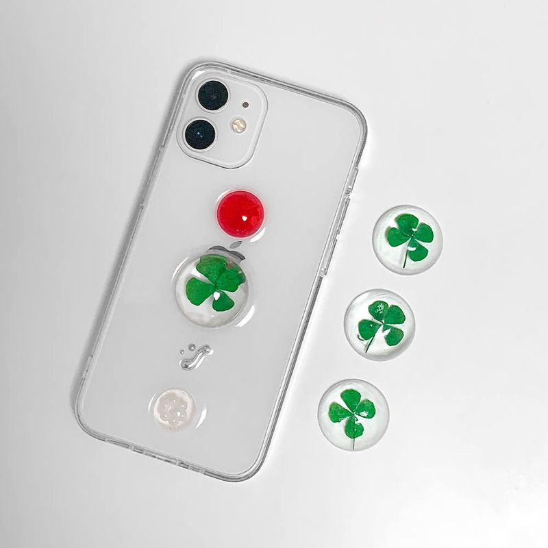 [MADE] Lucky clover Resin Case