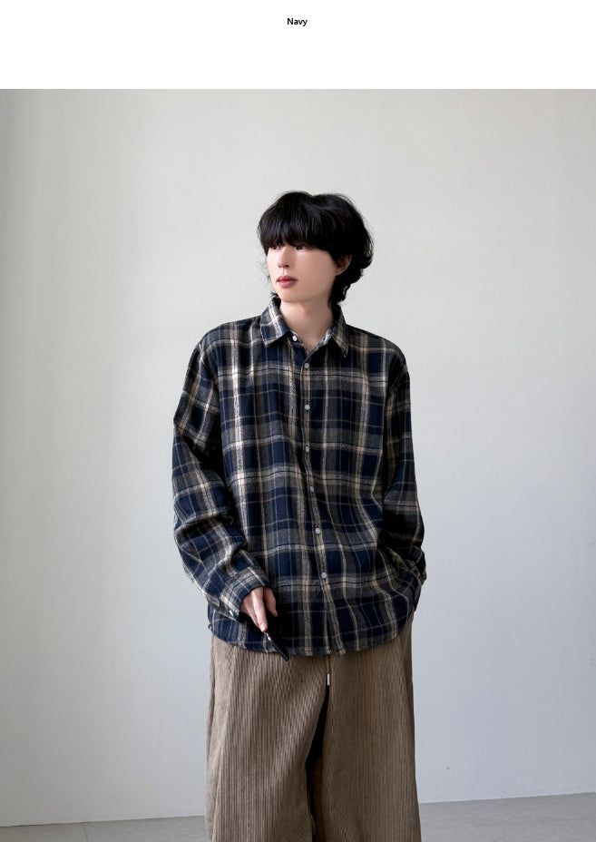 Mervin Check Over Shirt