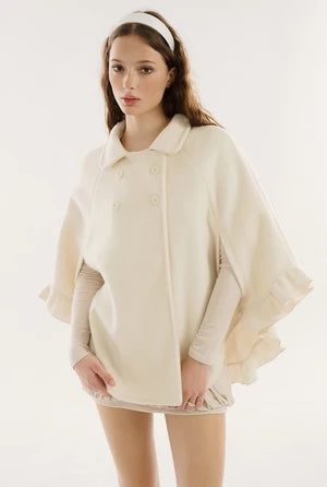 Moon cape jacket