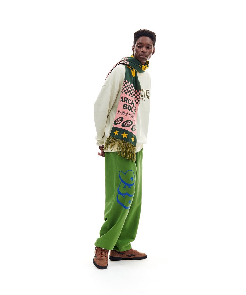 JP LOGO MUFFLER (GREEN)