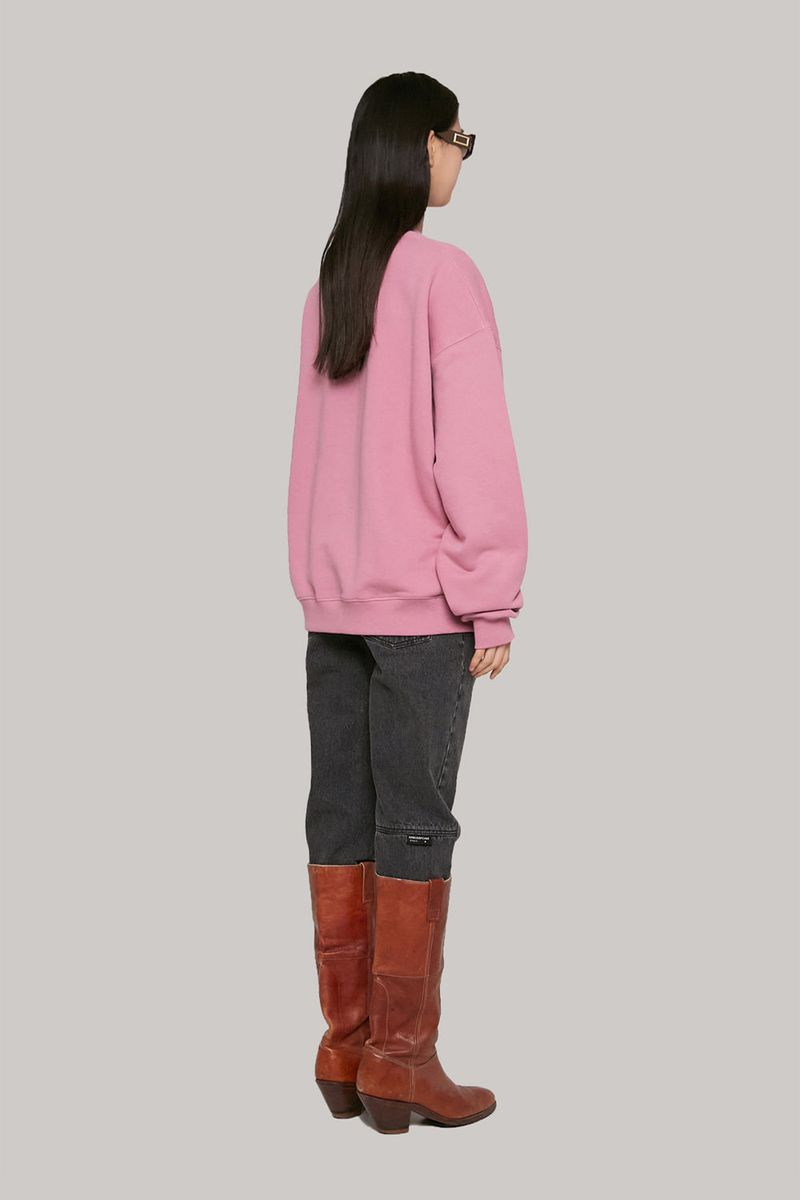 HTT Crewneck_Metal Pink