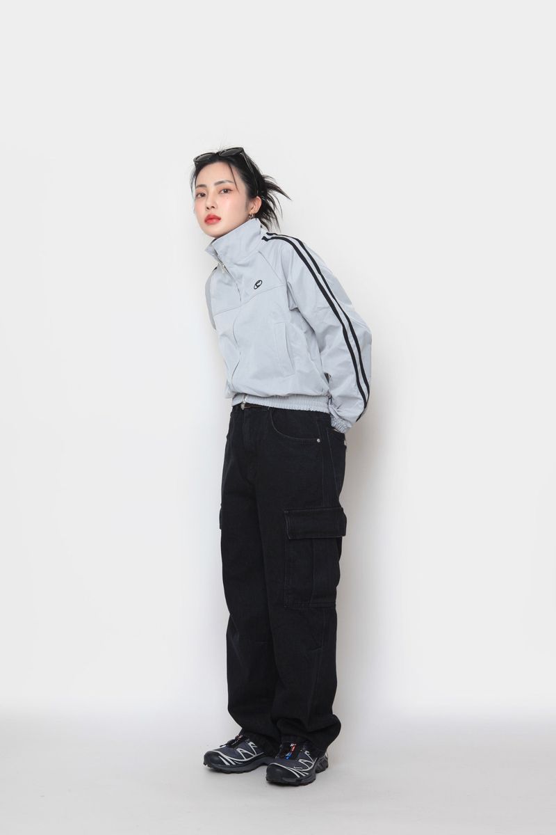 Scotch track zip-up