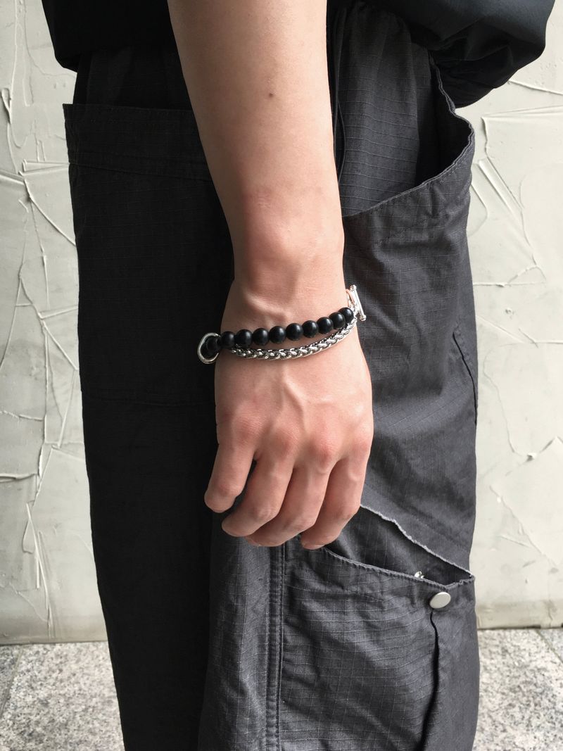 Twail layered chain bracelet