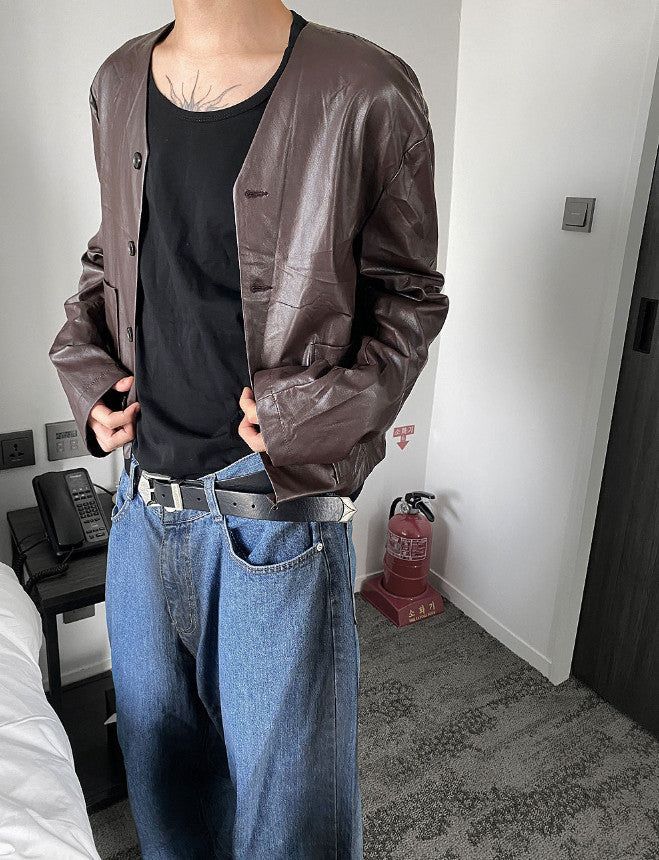 No.9656 BW leather BELT (3color)