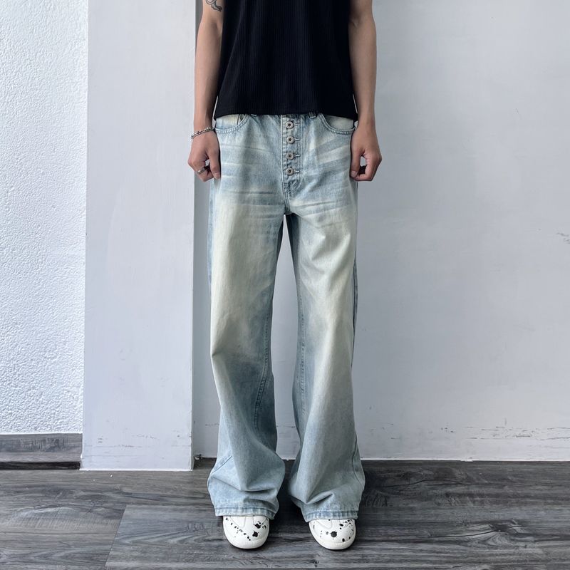 FADE MEET（フェードミート）の「Washed Fade Wide Jeans（Pants）」