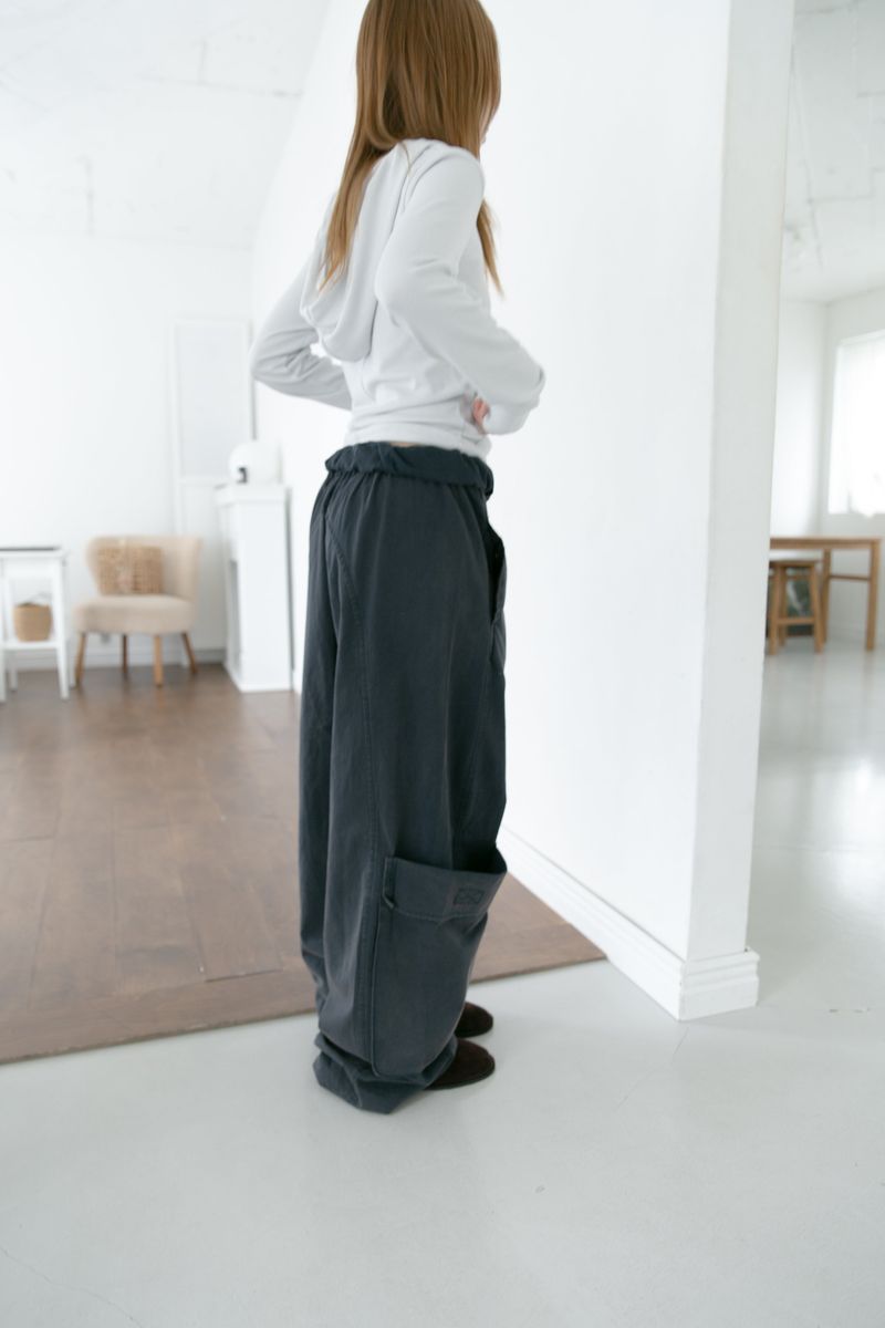 roll-down side pocket pants