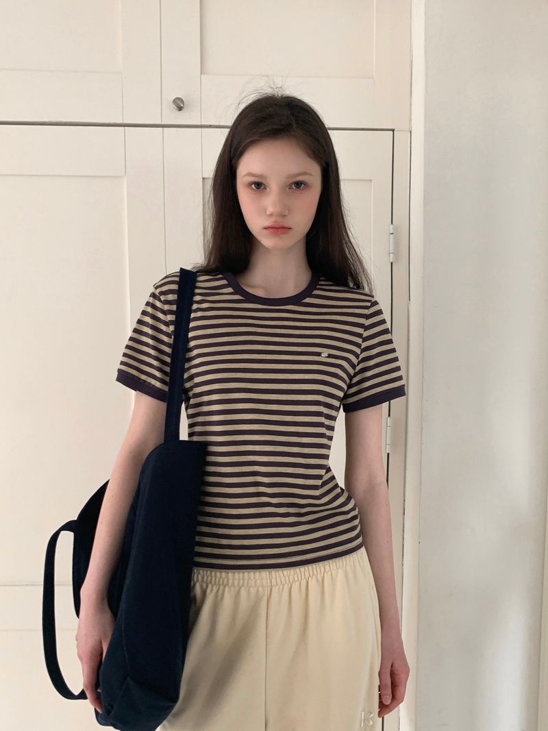 [ORIGINAL] Ento Stripe Ringer T-Shirt