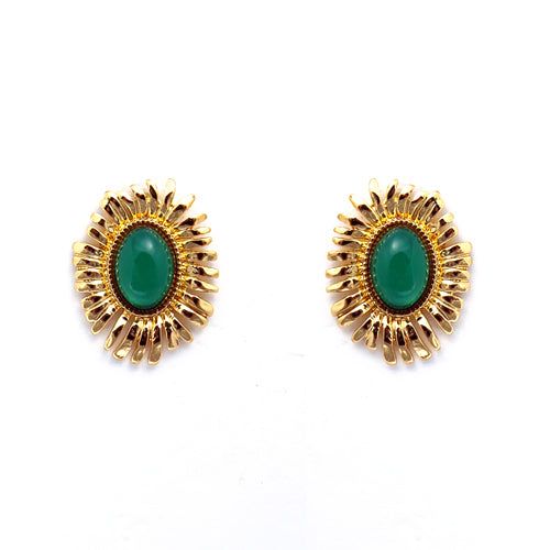 Cactus flower earrings