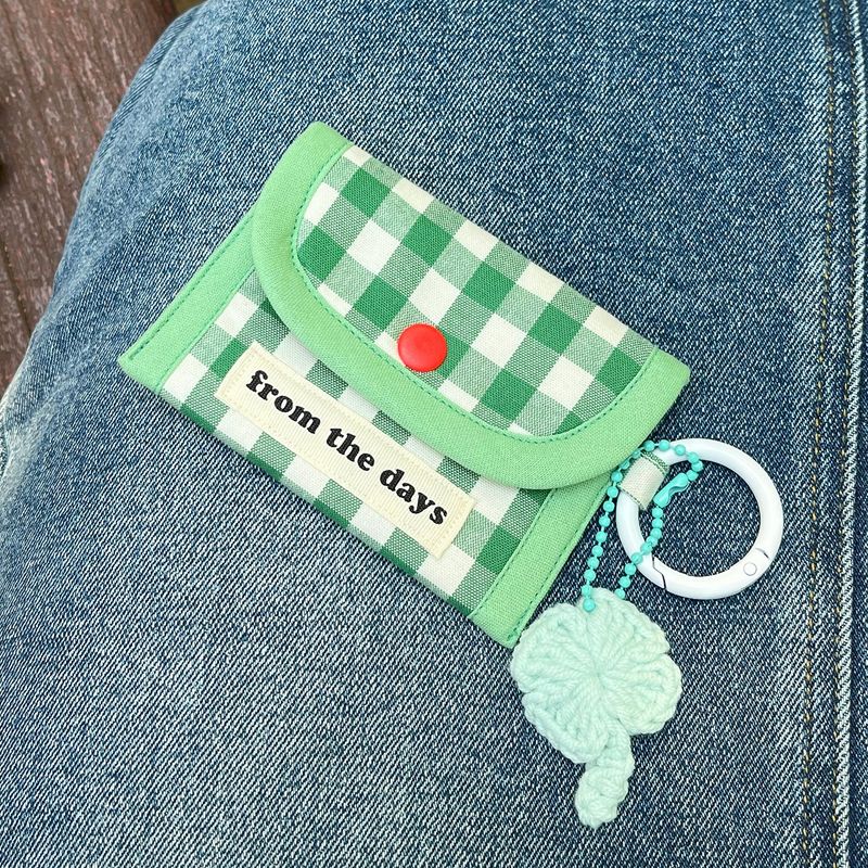 【MADE】Fabric Mini Card Wallet - S