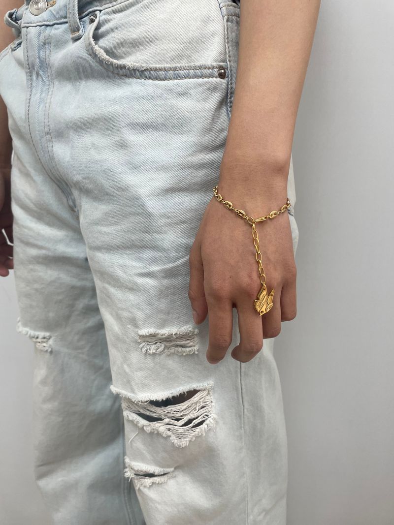 no.119 bracelet gold