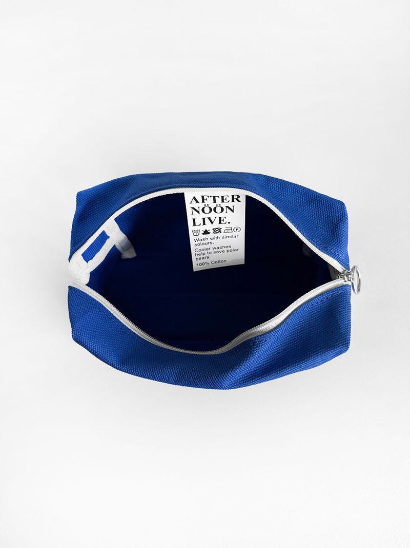 Afternoonlive Square Pouch (Cerulean Blue)