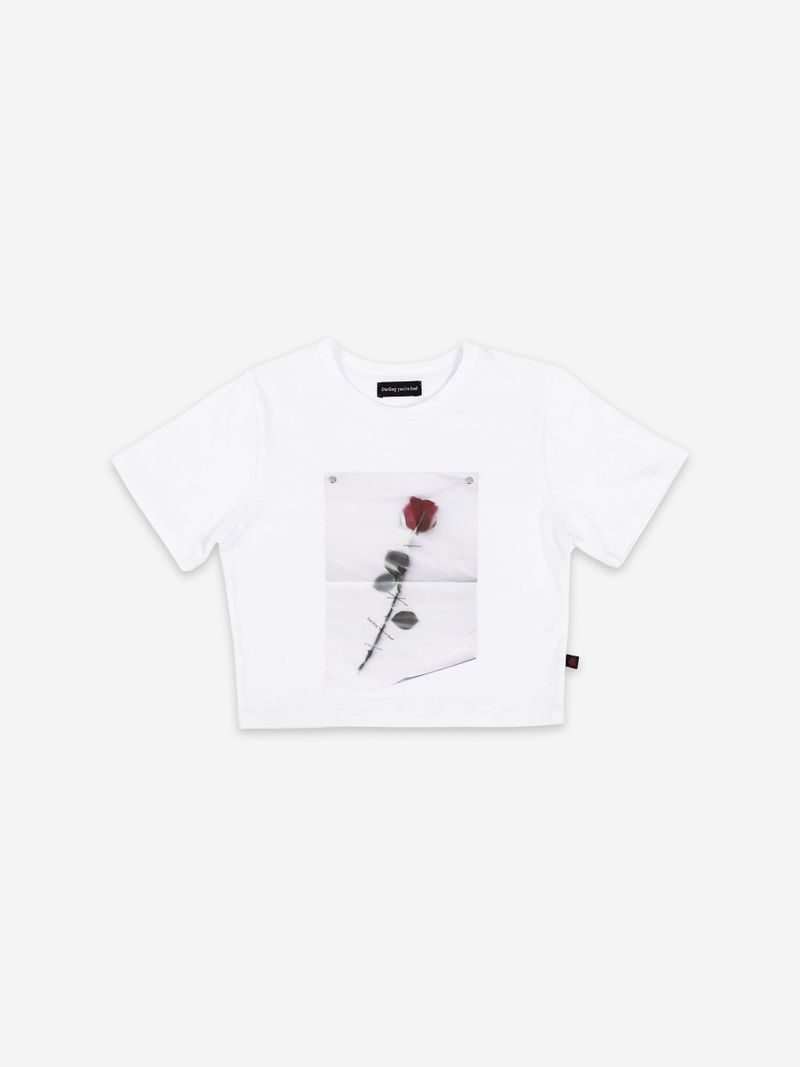 DARLING, YOU ARE BAD（YOU ARE BAD）の「PINNED ROSE POSTER TEE（Tops）」
