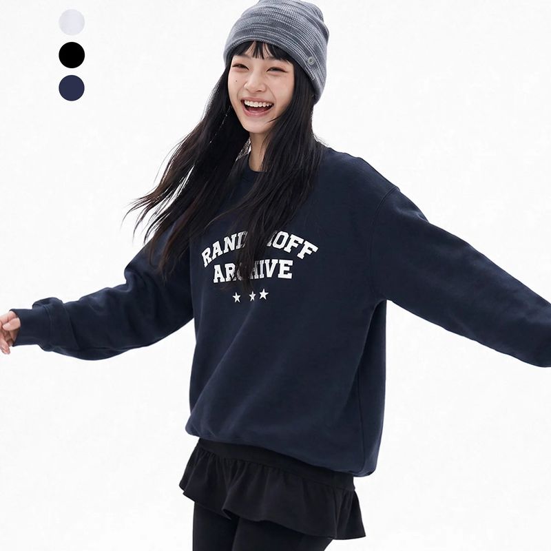 RANDOMOFF（ランダムオフ）の「キャンパススタースウェットシャツ(3color)（トップス）」