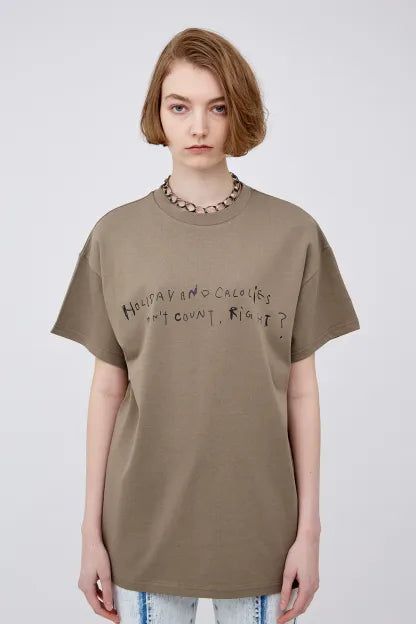 VIAVANDA（ヴィアヴァンダ）の「CALOLIES　BIG　TEE（Tops）」