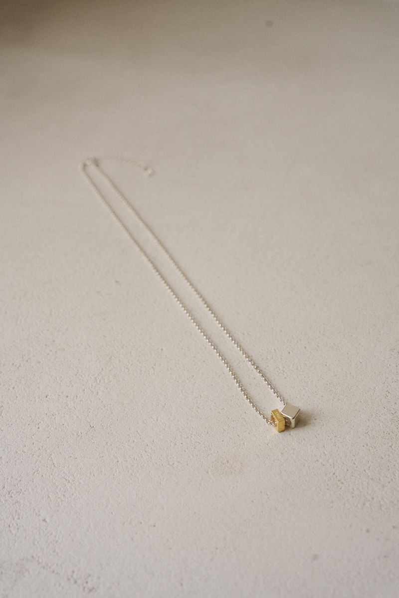 [MADE] Silver925_Long Multi Double Square_N