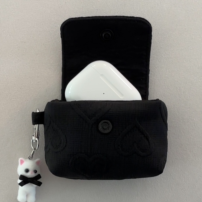 heart airpods pouch (4color)