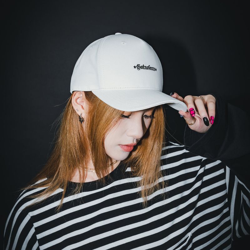 MINI LOGO-EMBROIDERED DAD CAP