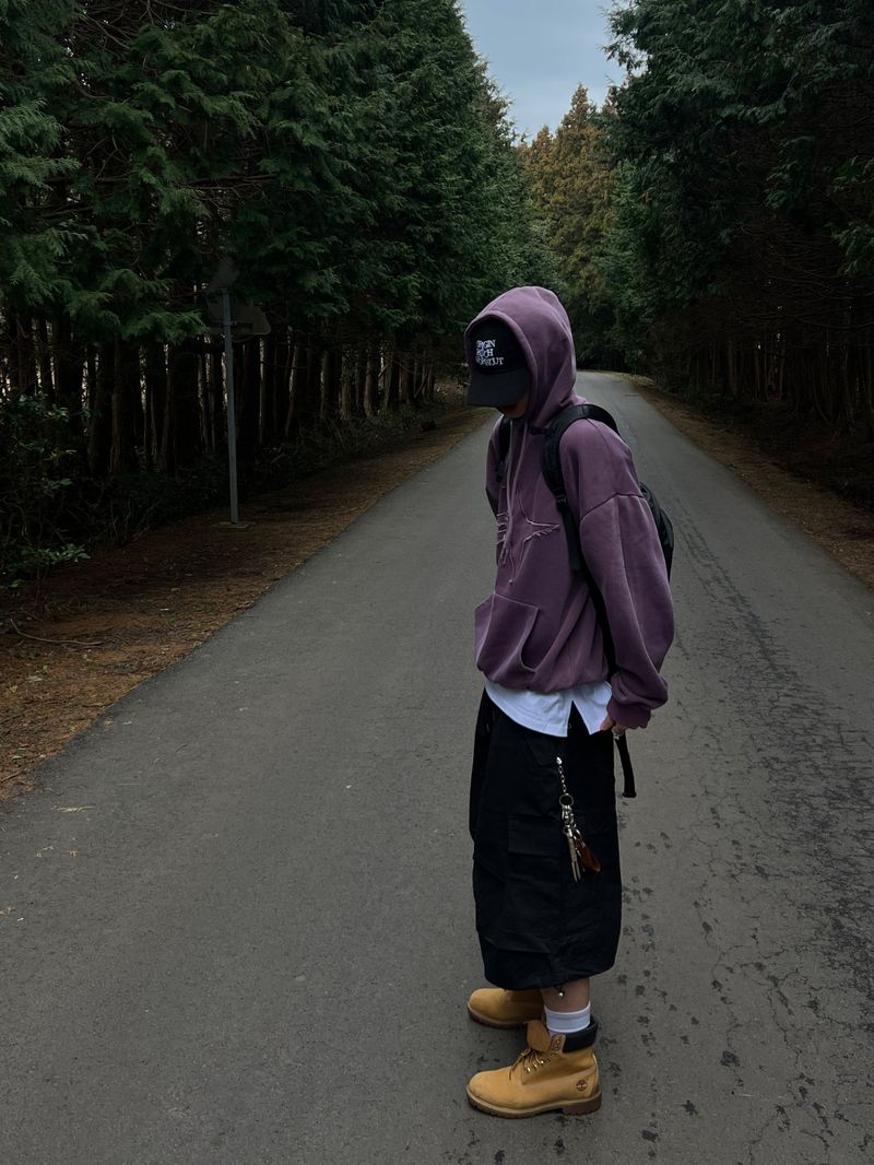 Double Star Pigment-Dyed Hoodie (2 Colors)