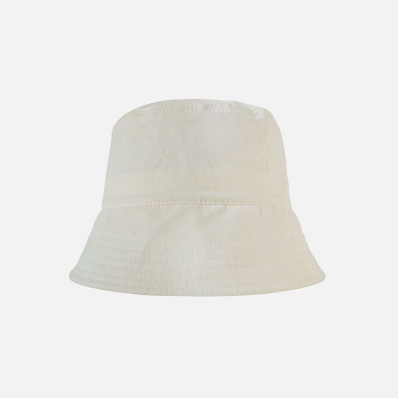 WOOR（ウール）の「CORDUROY BUCKET HAT (IVORY)（Hats）」