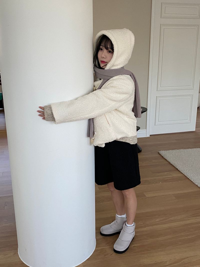 Emery short duffle coat