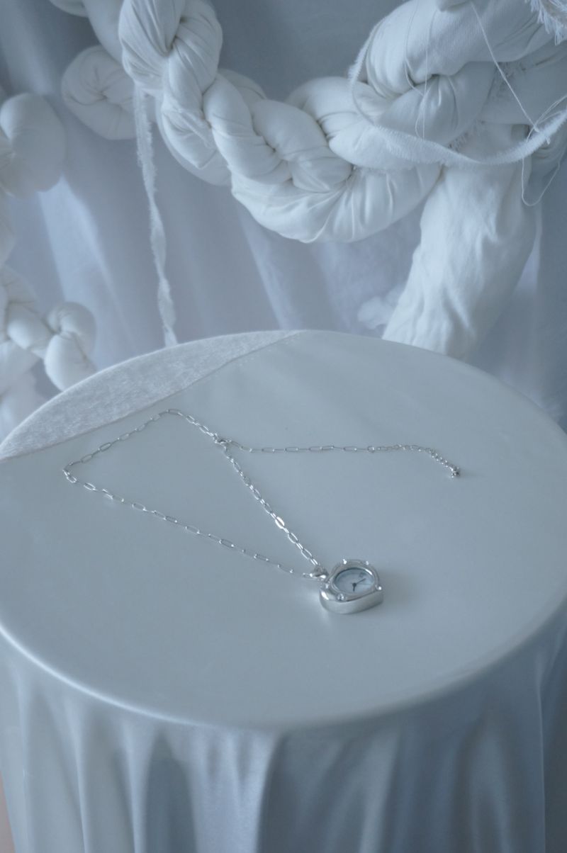 Heartbeam watch necklace