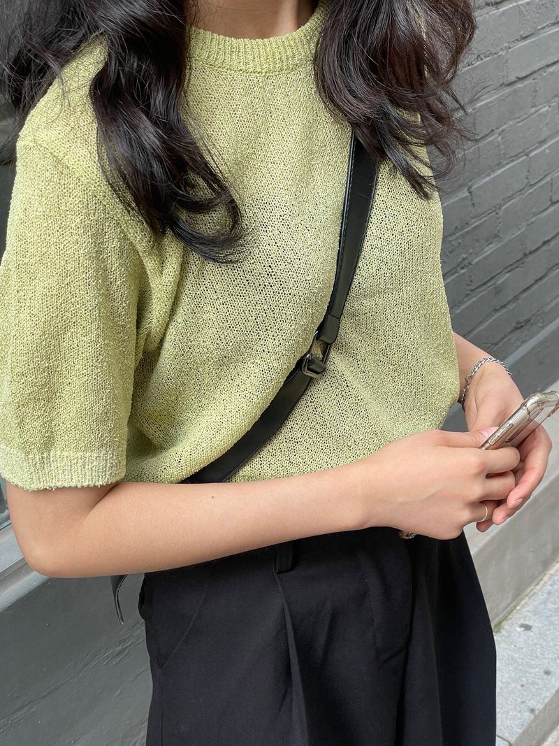 Arco iris（アルコイリス）の「Summer boucle knit （Tops）」