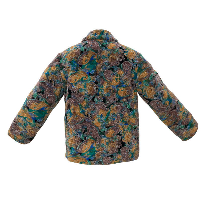 SAND FLOWER FUR JACKET