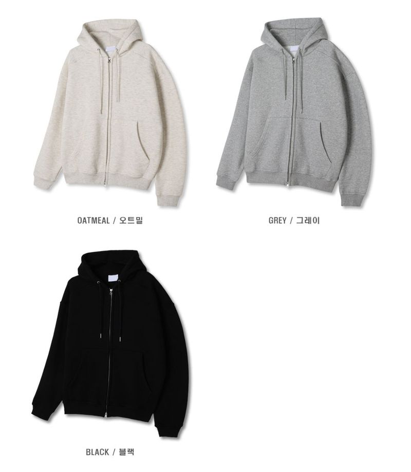 LMN Munt Napping 2-WAY Hooded Zip-Up Set-up (3 colors)