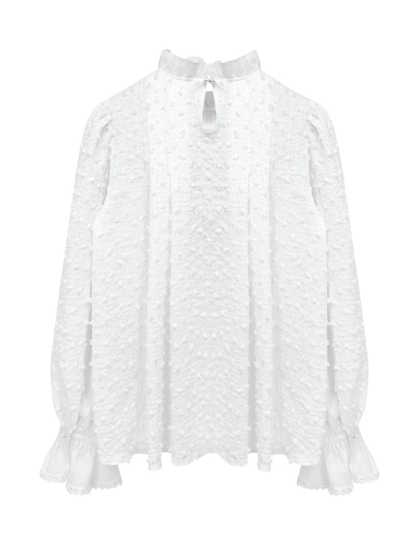 Ruffled blouse