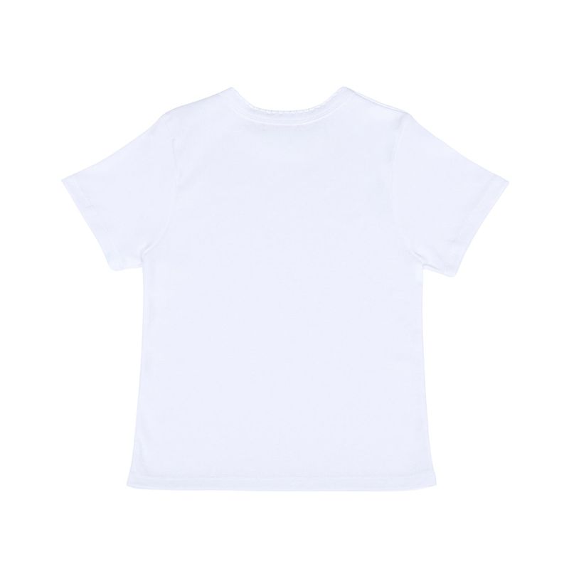 90's scallop stitch neck t-shirt (WHITE)