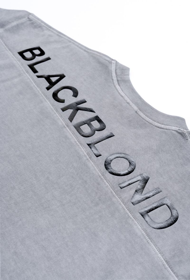 BBD Hidden Slogan Pigment T-Shirt (Gray)