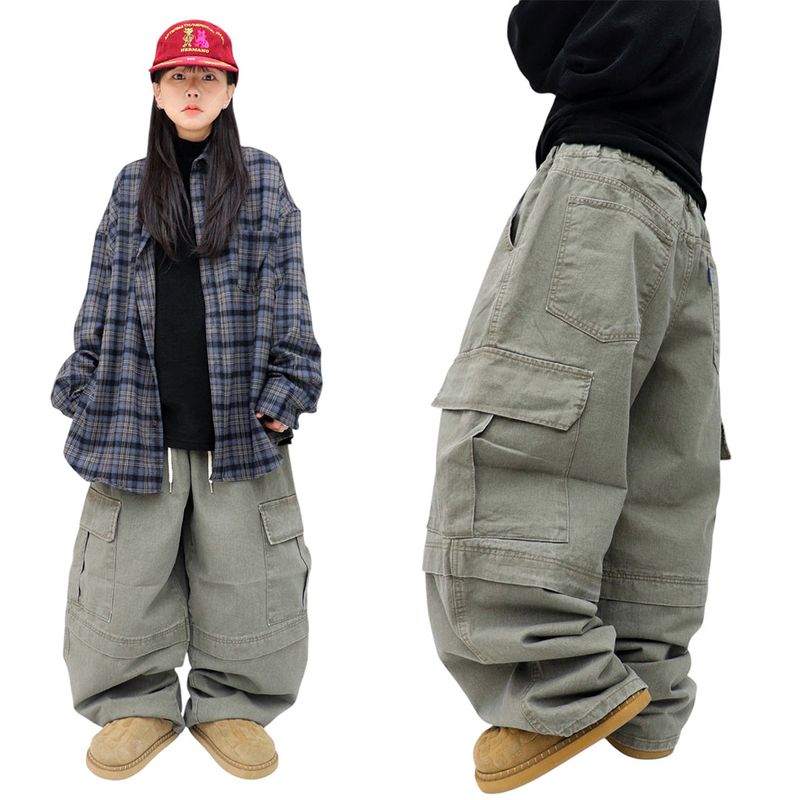 Vintage All-Rounder Cargo Balloon Pants