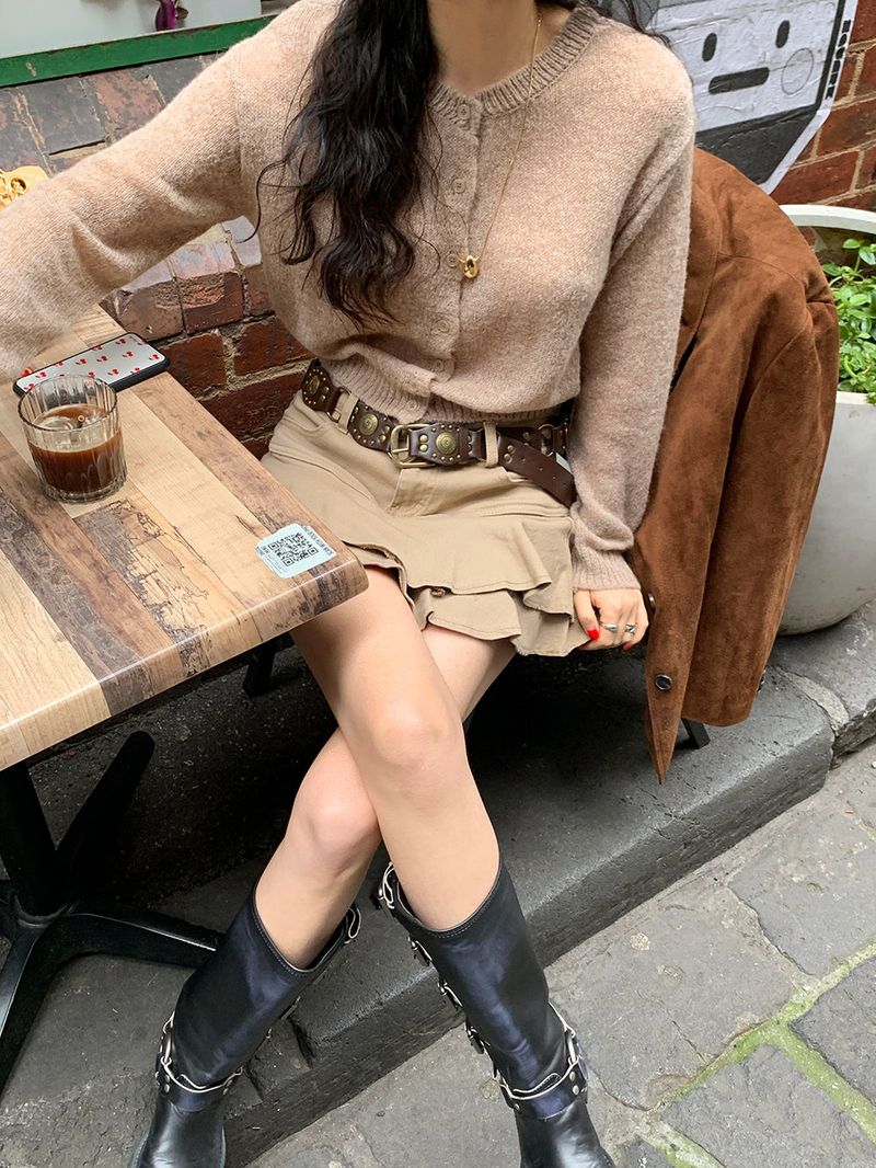[MADE] Hashh wool round cardigan