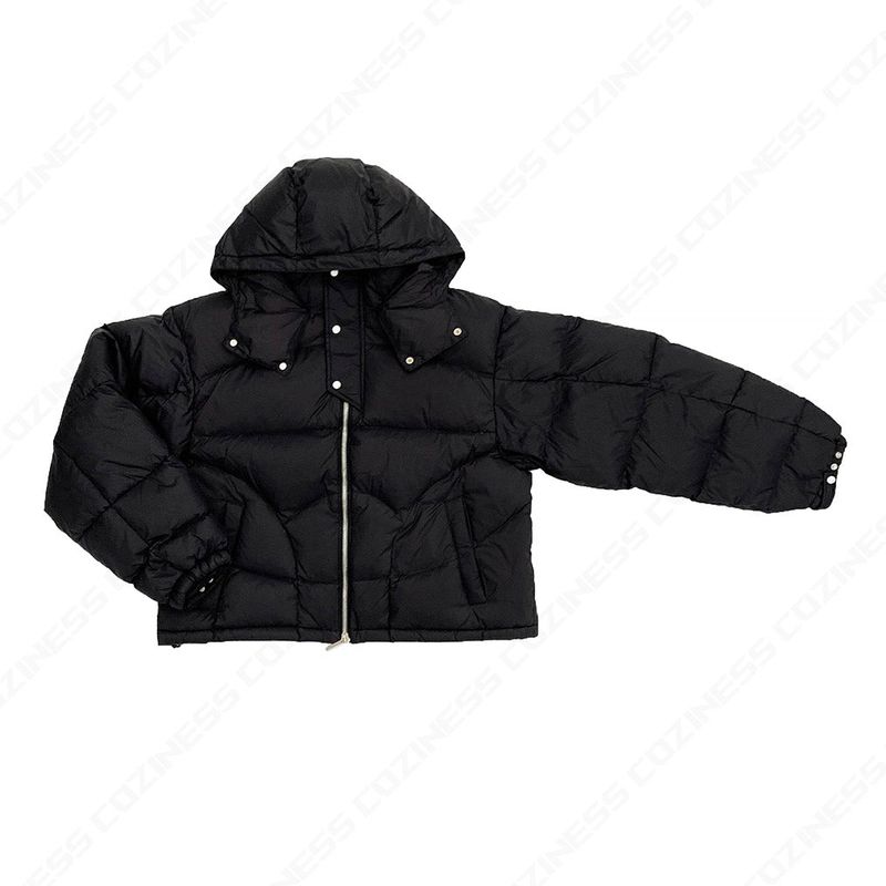 OWN Noah Duck Down Cropped Padded Jacket (2 colors)