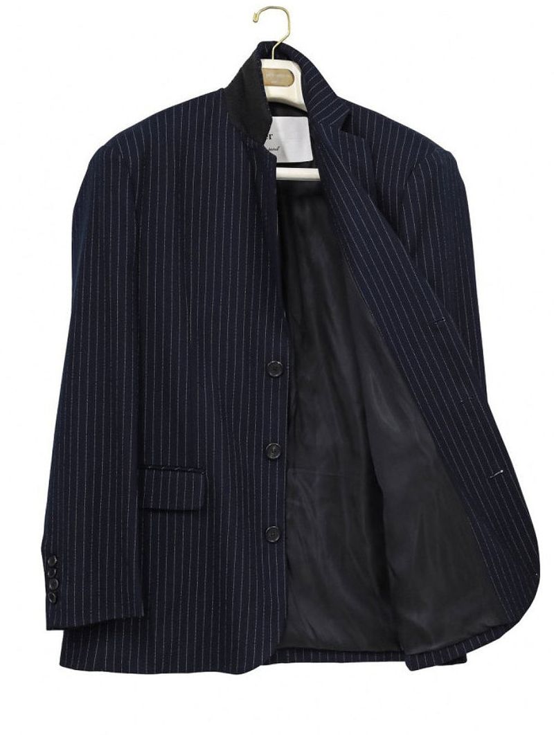 PAPERMOON PIN STRIPE BLAZER JACKET