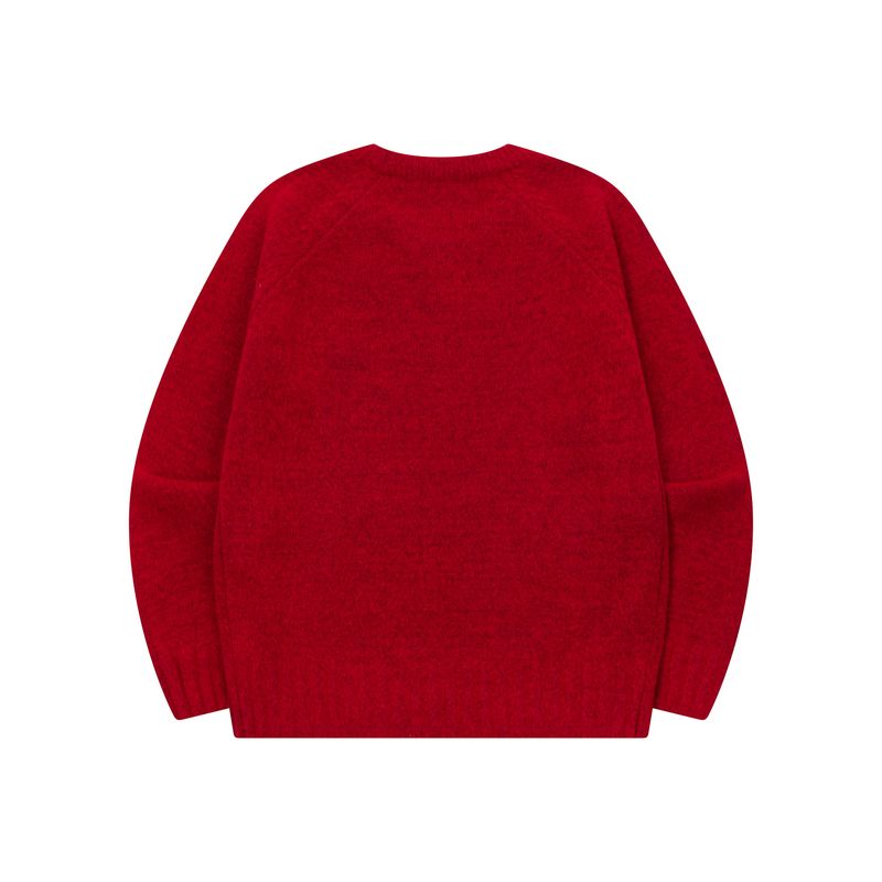 MONE RAGLAN R-NECK KNIT (4Color)