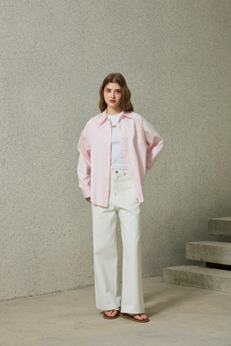 NOAH WIDE PANTS / ECRU