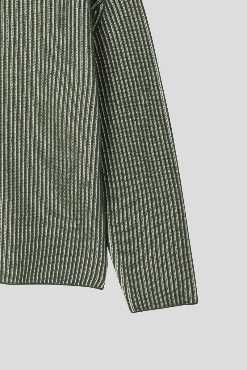 Meen Knitted Zip Up