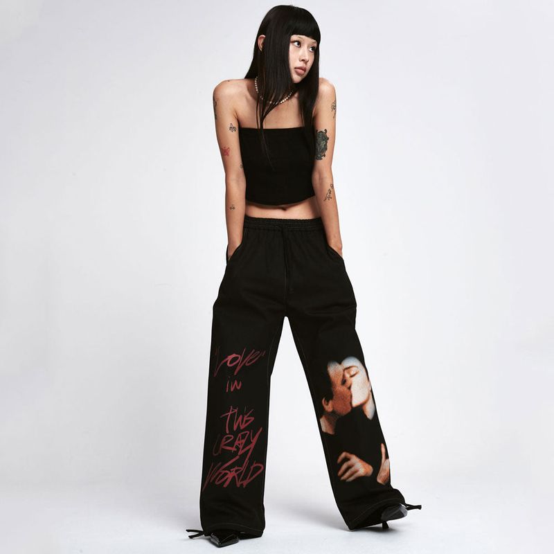 KISS Jogger pants [Black]