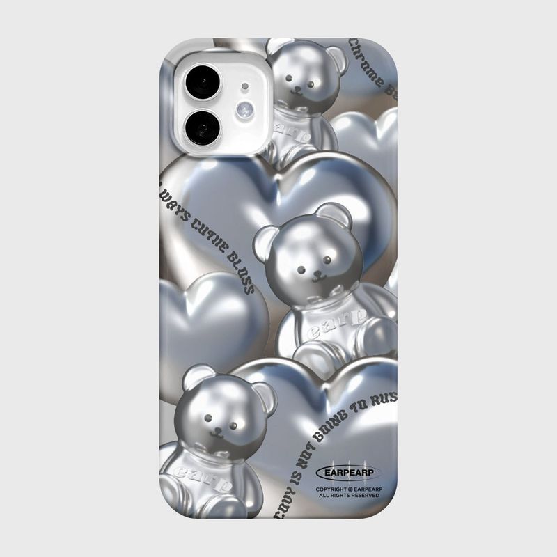 EARPEARP（アプアプ）の「STEEL COVY HEART-GREY(HARD CASE)（Hats）」