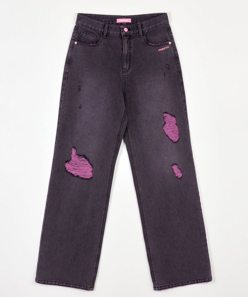 MADPINK（マッドピンク）の「MP TWO TONE DAMAGE DENIM PANTS（Pants）」