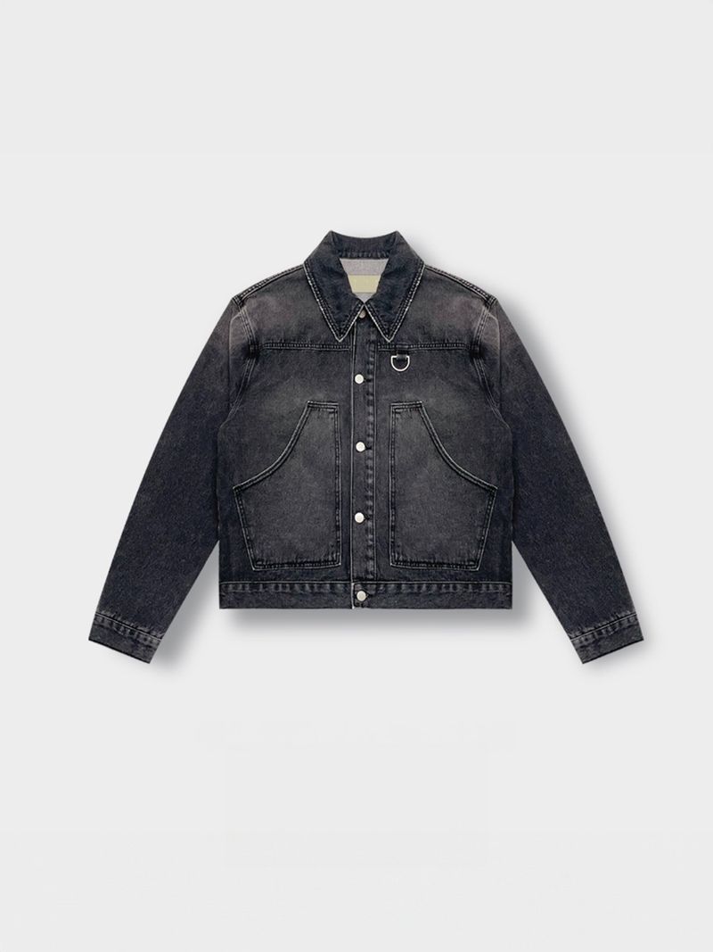 Code D Crop denim Jacket