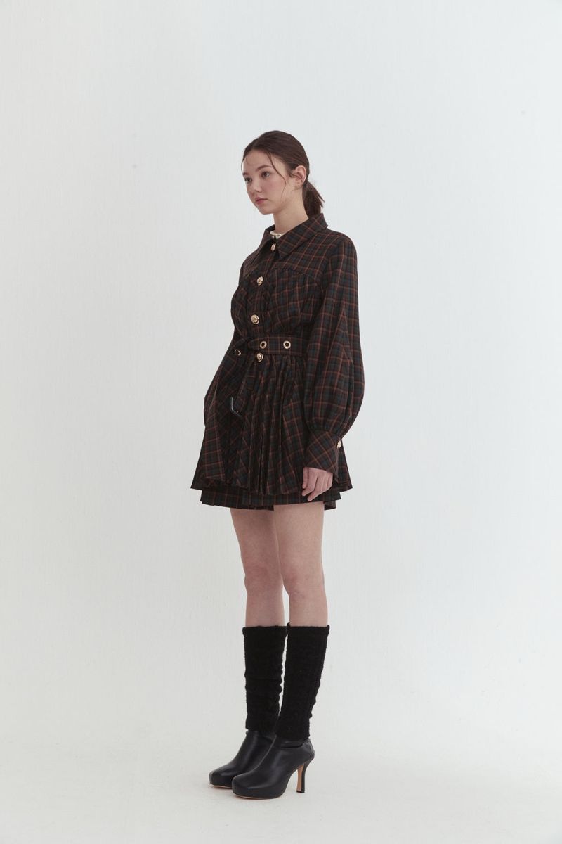 Pleated jacket