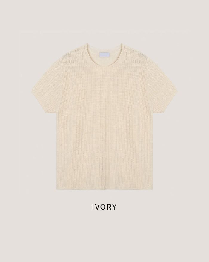 (M's) Velour Dekki Short Sleeve Knit