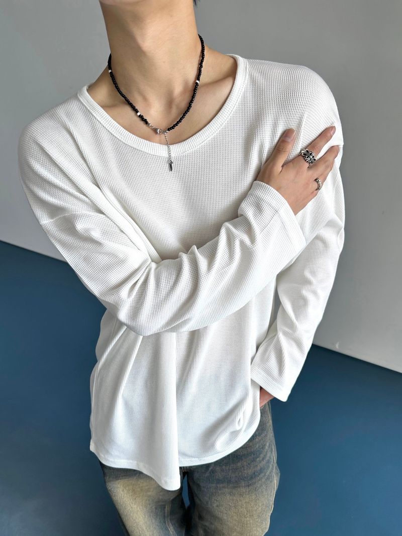 Module Basic Waffle Uniqlo Long Sleeve 4C
