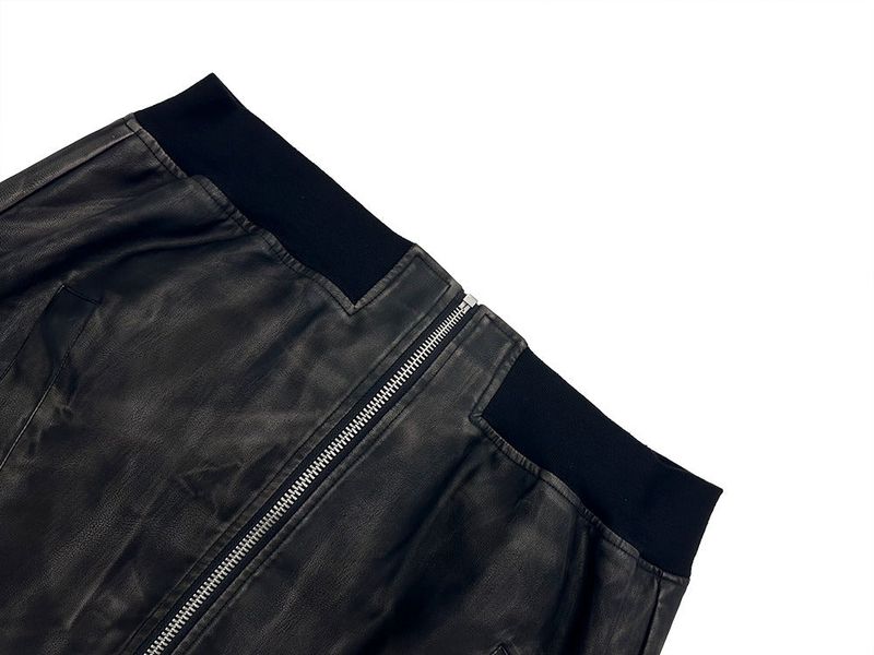 Akaza cropped leather jacket