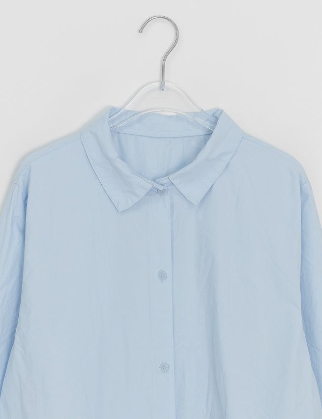 Coyal Cotton Shirt Long One Piece