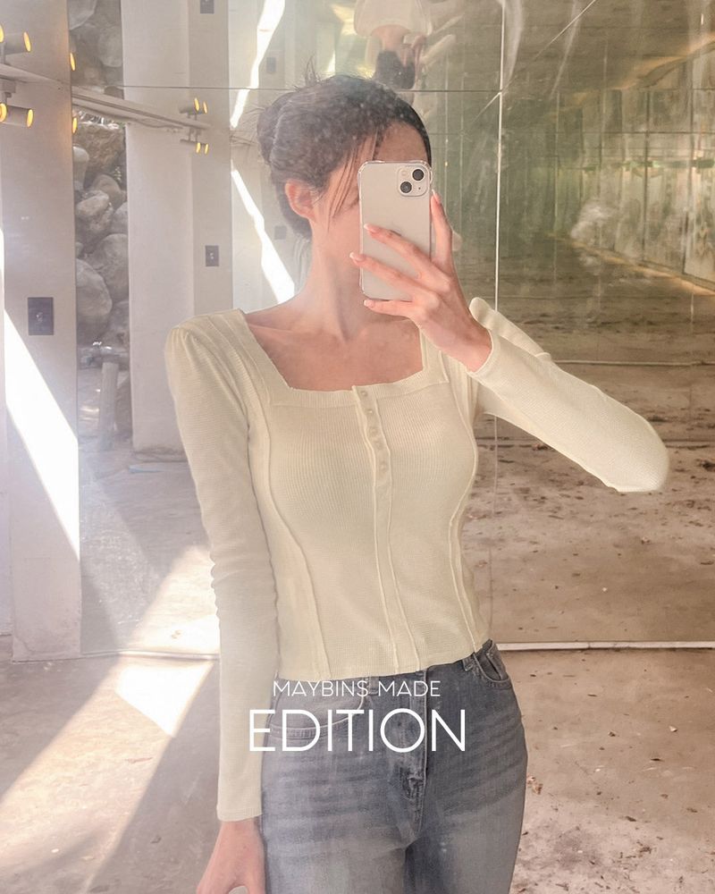 [MADE] Mellin Square Puff T-shirt